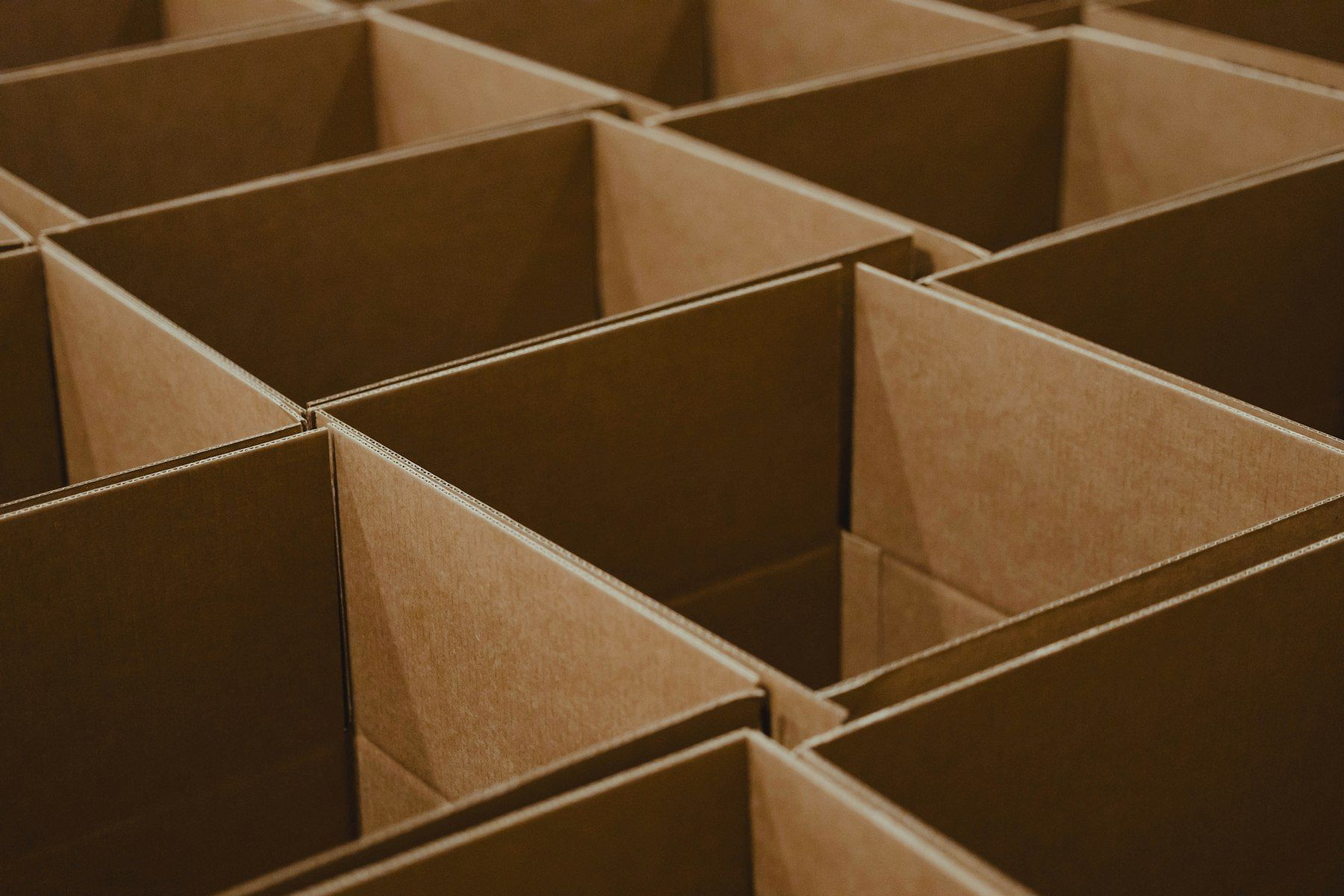 Gepackte Umzugskartons